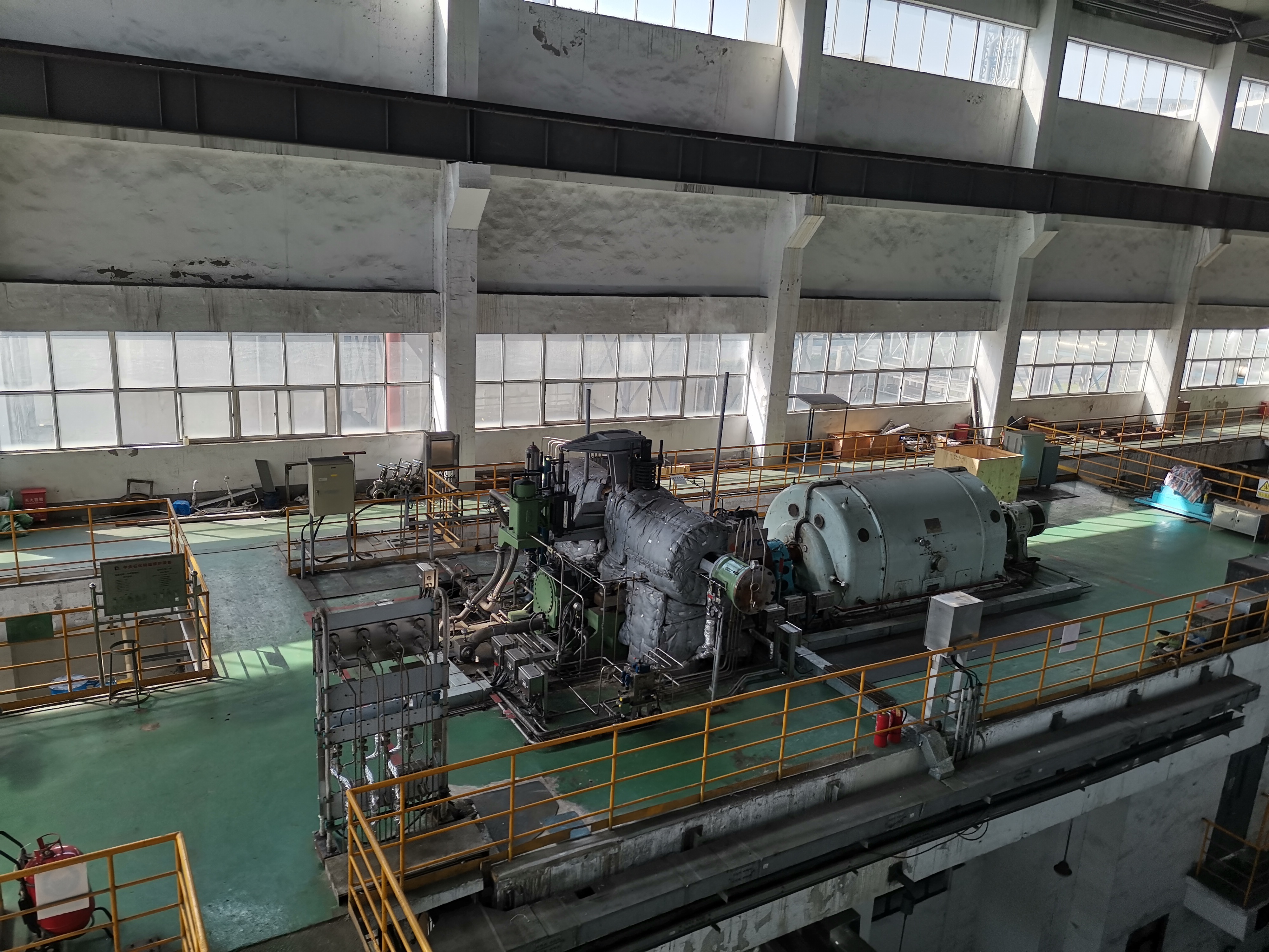 寧波中金石化有限公司泥螺山動力站一期兩臺15MW汽輪機改造工程